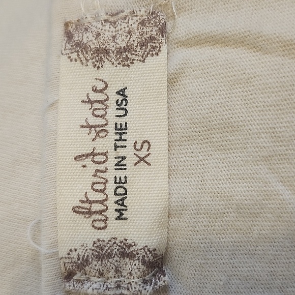 Altar'd State Oversized Cropped 100% Cotton NASHVILLE Tee T-shirt, XS - Picture 5 of 7